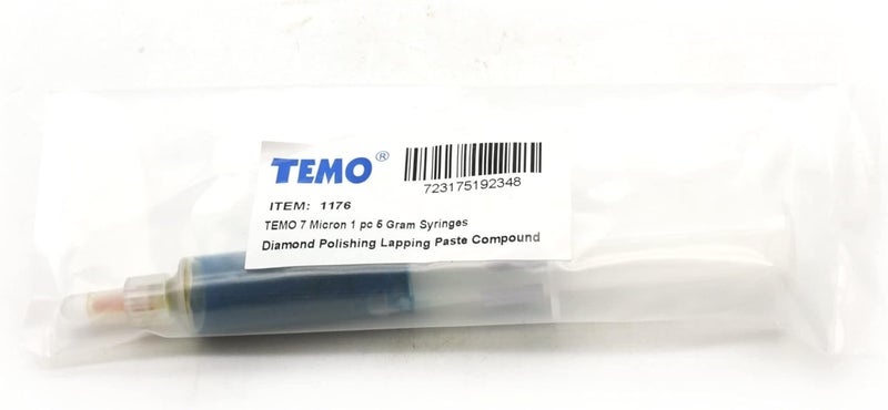T-MAX 7 Micron 3,000 Grit 5 Gram Diamond Lapping Paste Polishing Compound Syringes Fine Polish for Jewelry, Metal, Ring, Gemstone, Glass, Coin - Image 3